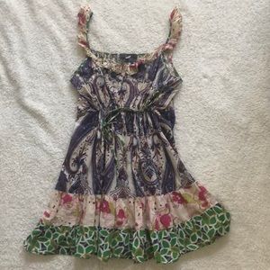 Floral hippie sundress